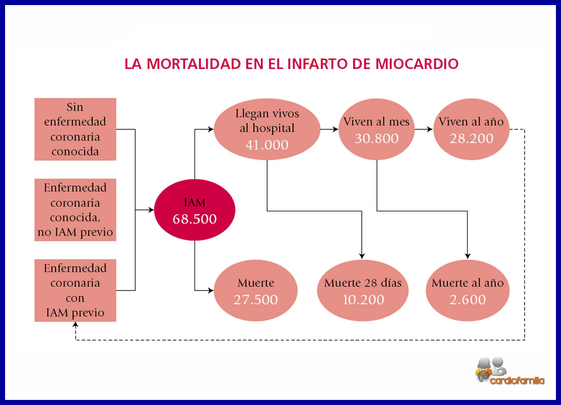 cifras mortalidad infarto miocardio 580 www.cardiofamilia.org