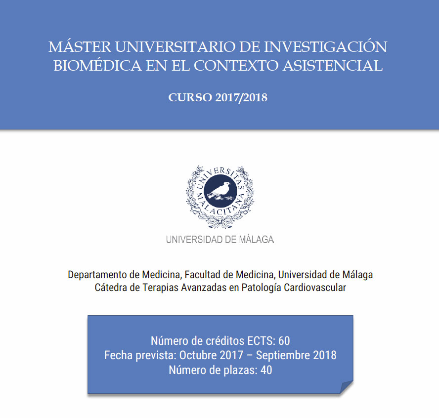 Master experto universitario biomedicina contexto asistencial