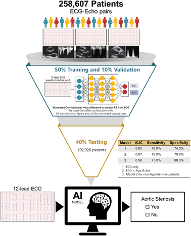 AI deteccion estenosis aortica cardiofamilia